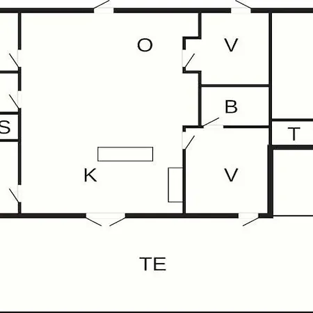 بيت للعطل 9 Person In Dannemare